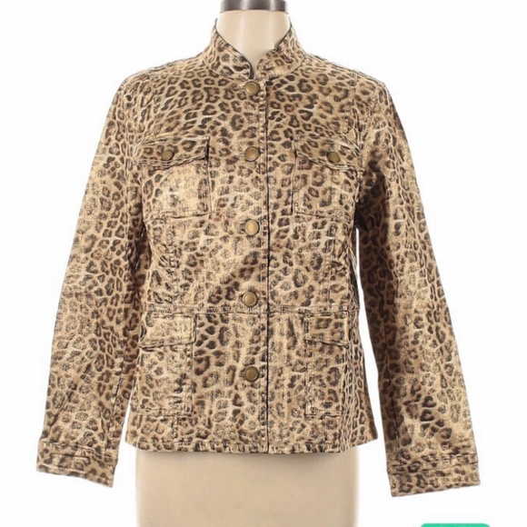 New Chicos leopard jacket - Picture 1 of 3